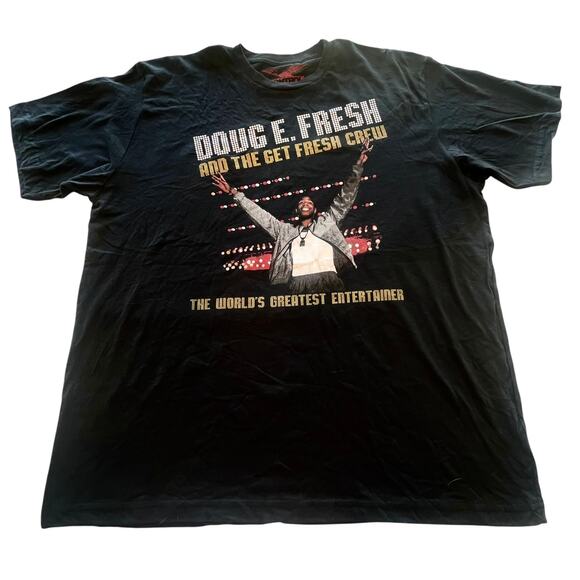 NEW DOUG E FRESH Graphic T SHIRT 2XL TEE Mens Womens Worlds Greatest 100% Cotton - Picture 7 of 7
